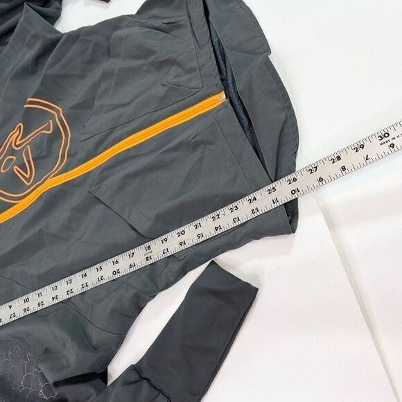 Zumba Wear Jacket Womens Small Gray Full-Zip Activewear Long-Sleeve Stand-Up Col - Picture 5 of 9